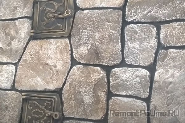 Камень в интерьере